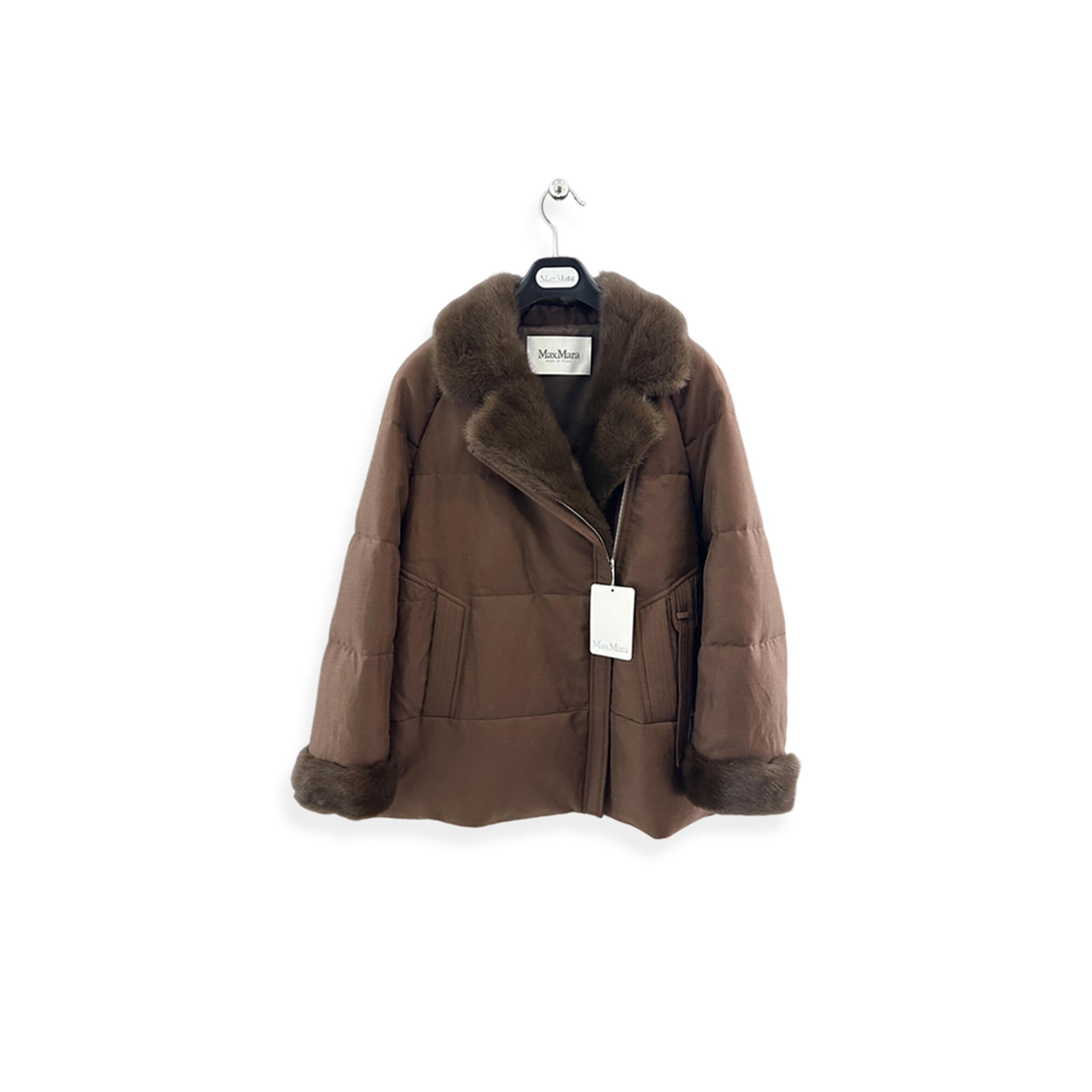 M*x M*ra velvet mink down coat